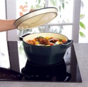 Pyrex Slowcook Cocotte Ronde 28Cm Gris