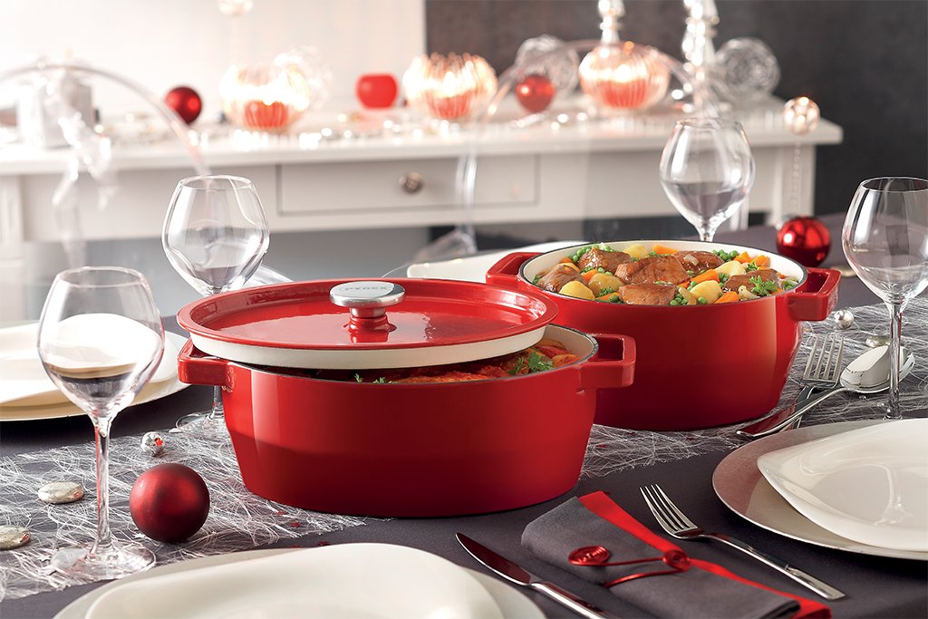 PYREX SLOWCOOK ROUGE COCOTTE 29CM