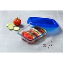 Pyrex Cook & Go Plat Rectangulaire 20*15Cm Avec Couvercle