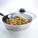 PYREX COUVERCLE EN VERRE 24CM