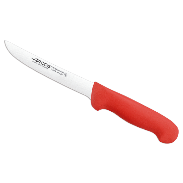 2900 Couteau A Desosser Rouge 160Mm