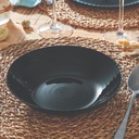 Pampille Noir Assiette Creuse 20 