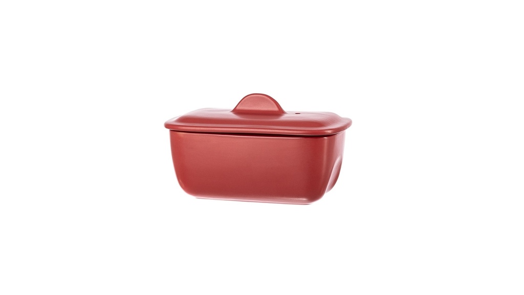 Pyrex Curve Terrine Rouge 17*10Cm