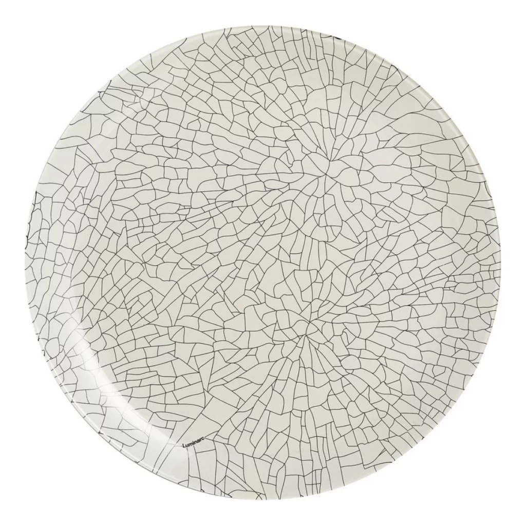 Mindy Beige Assiette Plate 26Cm