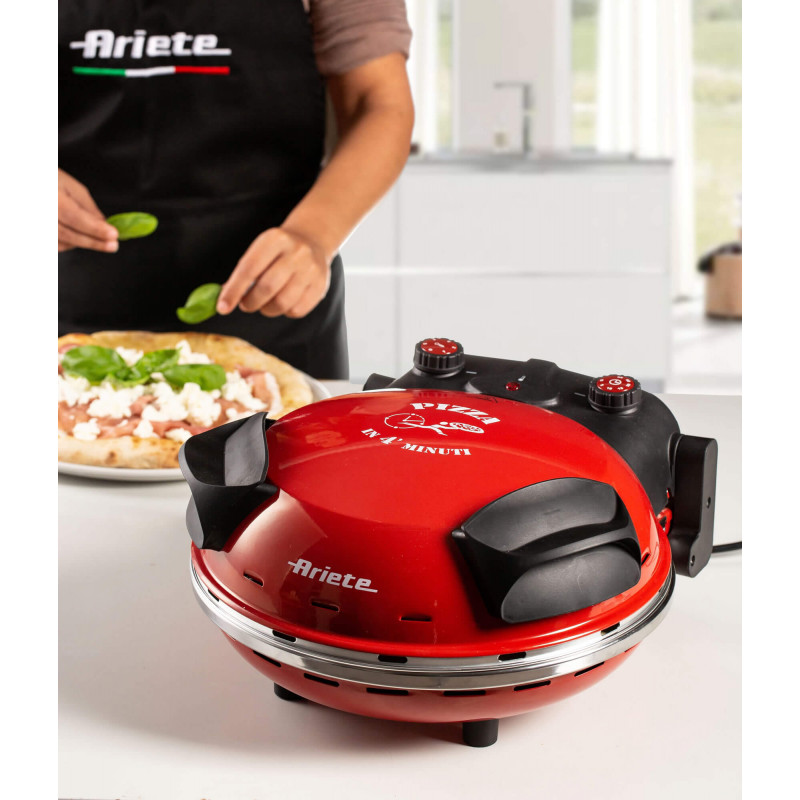 Four Electrique A Pizza Rouge 1200W