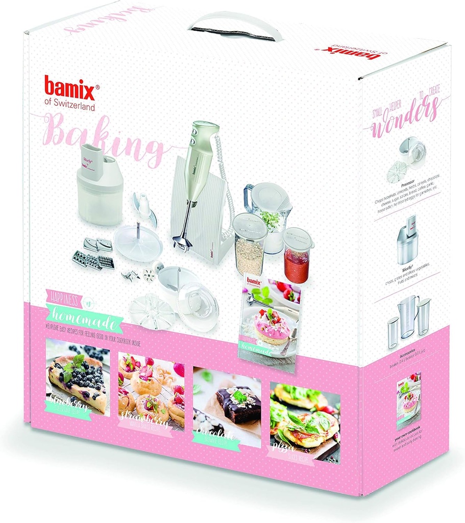 bamix baking 200w white