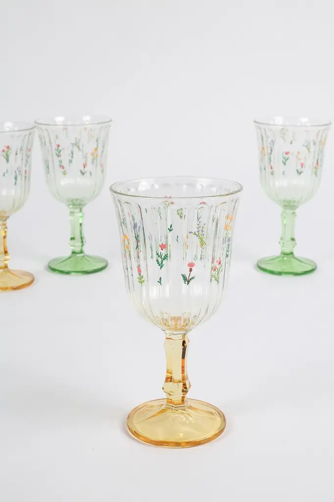 verre a pied 24 cl botanical jaune