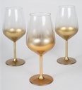 Verre A Pied Glow Gold 49 Cl