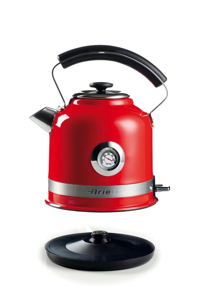 bouilloire a c lectrique moderna rouge 1.7l 1850 2000w