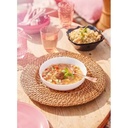 Friends'Time  Assiette Ronde Creuse 17 Cm  Blanc