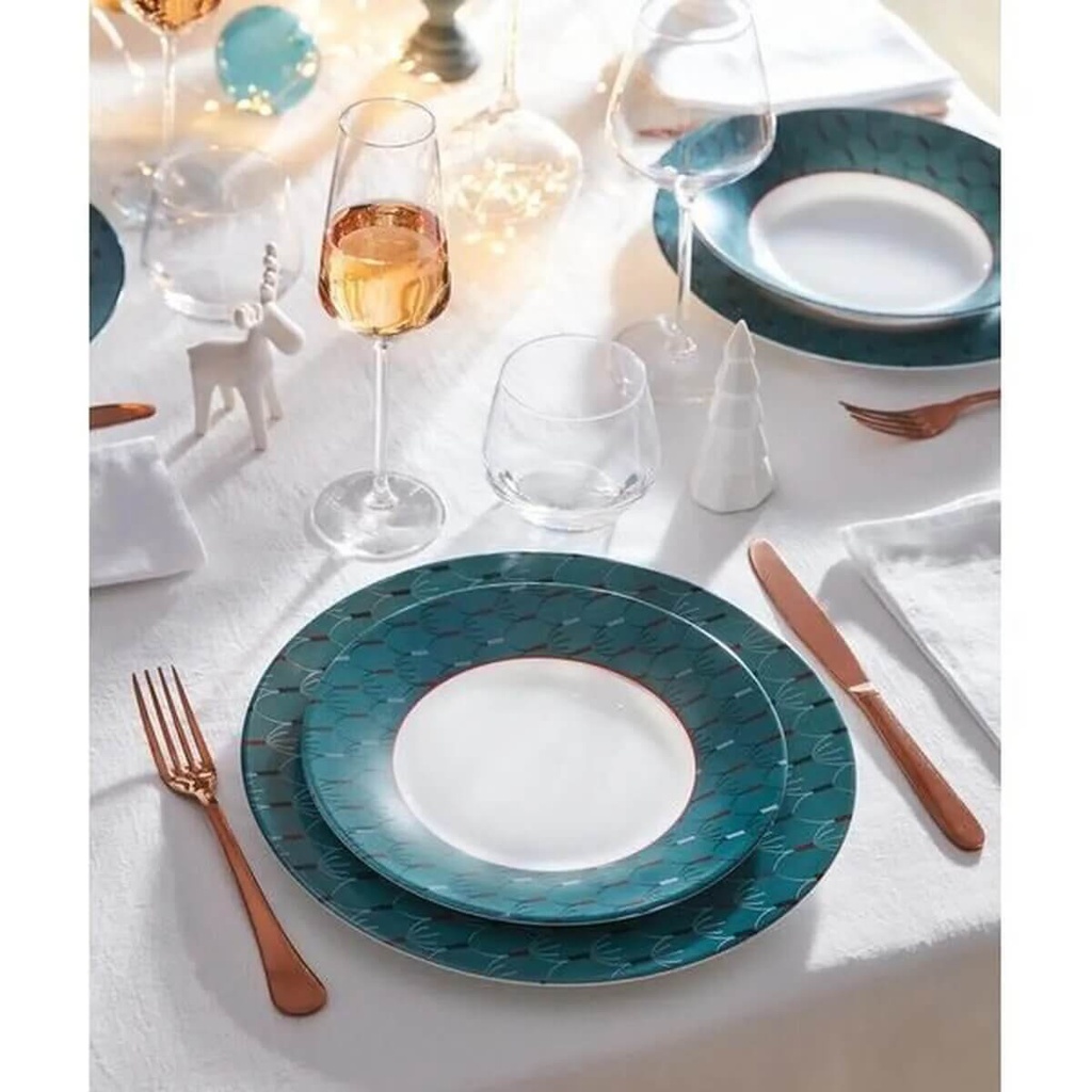 Zadig Bleu Assiette Dessert 22cm