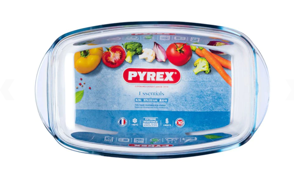 Pyrex Cocotte Rectangulaire 6.5L