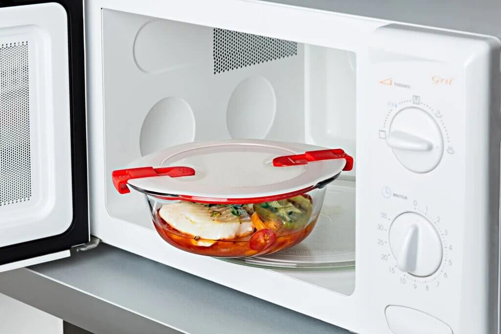 Pyrex Cook & Heat Plat Rond 14*12Cm Avec Couvercle