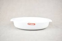 Pyrex Signature Plat Oval 25*18Cm Blanc