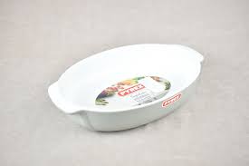 Pyrex Signature Plat Oval 30*20Cm Blanc