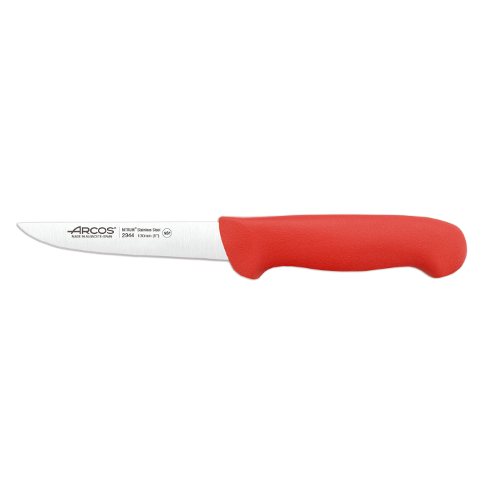 2900 Couteau A Desosser Rouge 130Mm