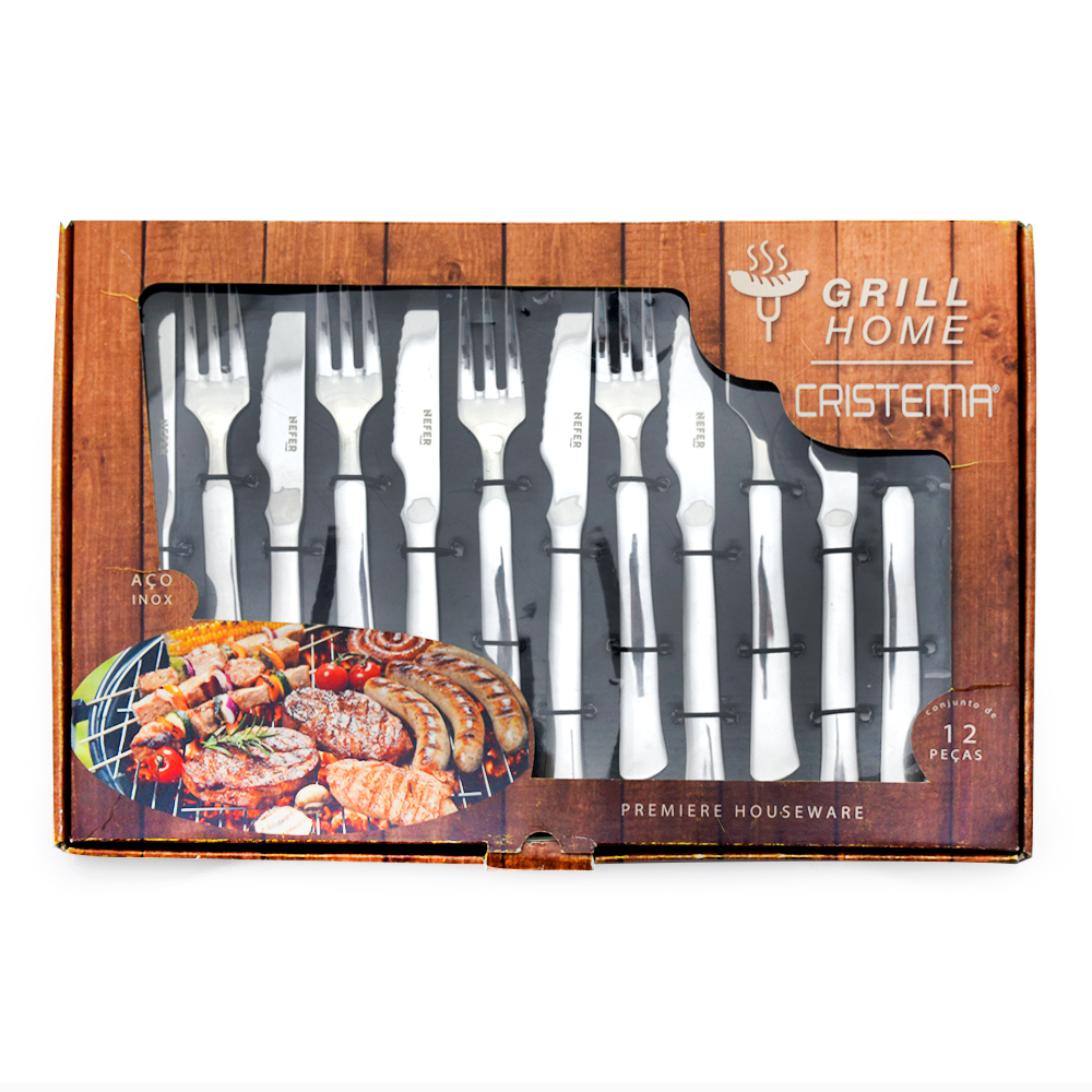 FILETE SET BARBECUE 12 PIECES