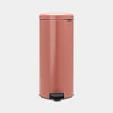 NEWICON POUBELLE A PEDALE 30L TERRACOTTA PINK