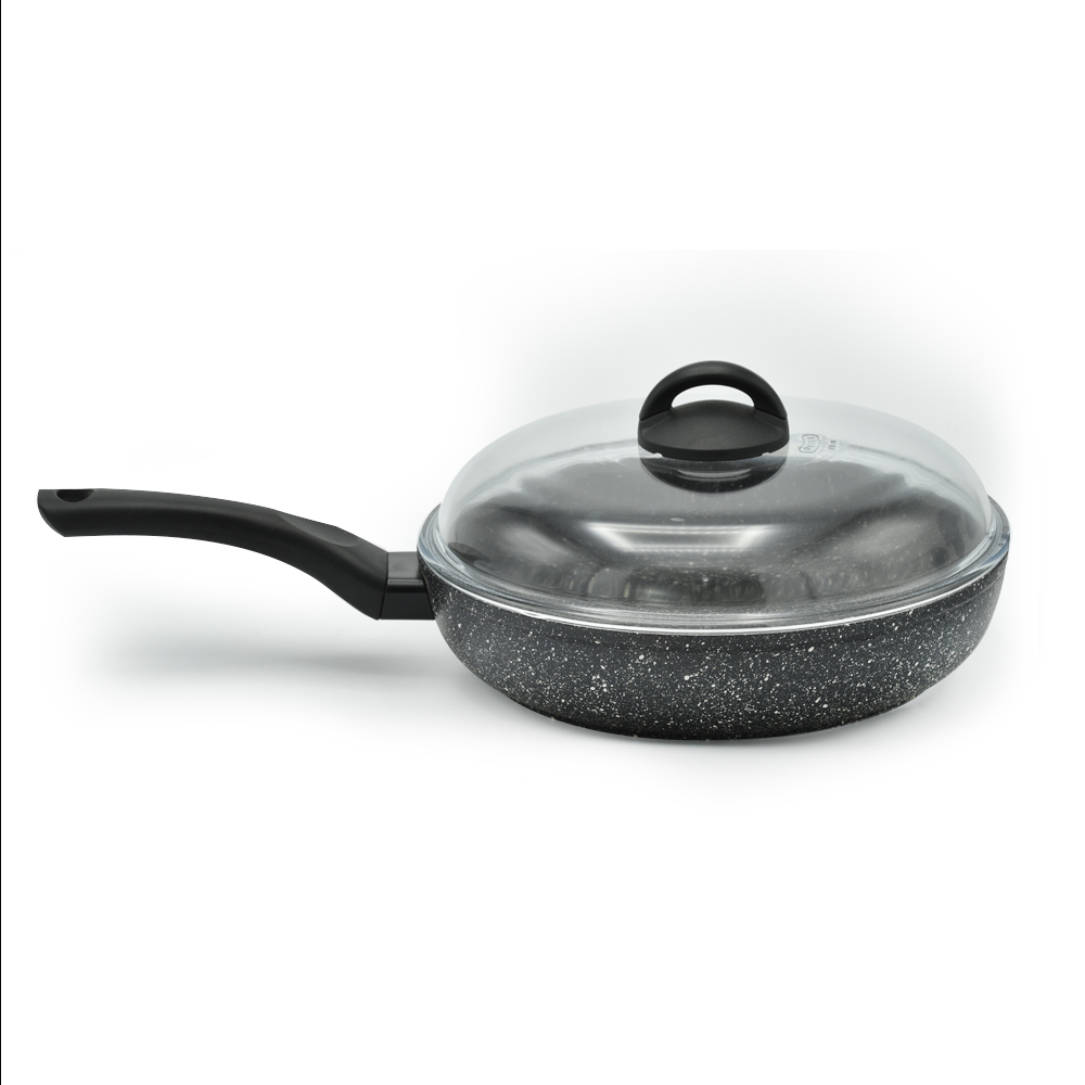 Pietra Viva Wok 28Cm Avec Couvercle 