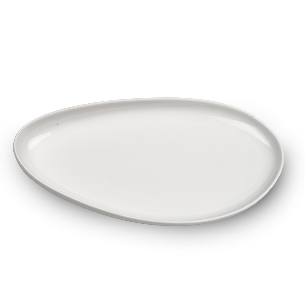 Plat De Presentation Forme Oeuf 13Cm