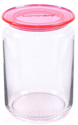 POT 1L + PLANO PINK LID - A6