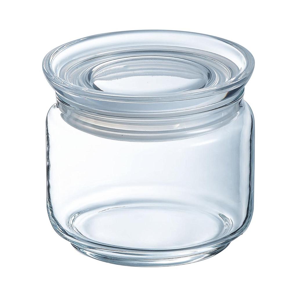 PURE JAR POT 05L AVEC COUVERCLE EN VERRE