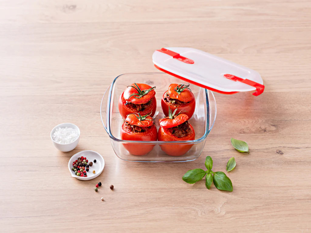 Pyrex Cook & Heat Plat Care 25*22Cm+ Couvercle