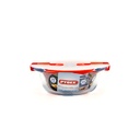 PYREX COOK & HEAT PLAT ROND 14*12CM AVEC COUVERCLE