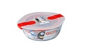 PYREX COOK & HEAT PLAT ROND 20*18CM AVEC COUVERCLE