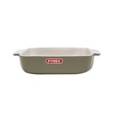 Pyrex Signature Plat Carre 22Cm Gris