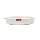 PYREX SIGNATURE PLAT OVAL 25*18CM BLANC