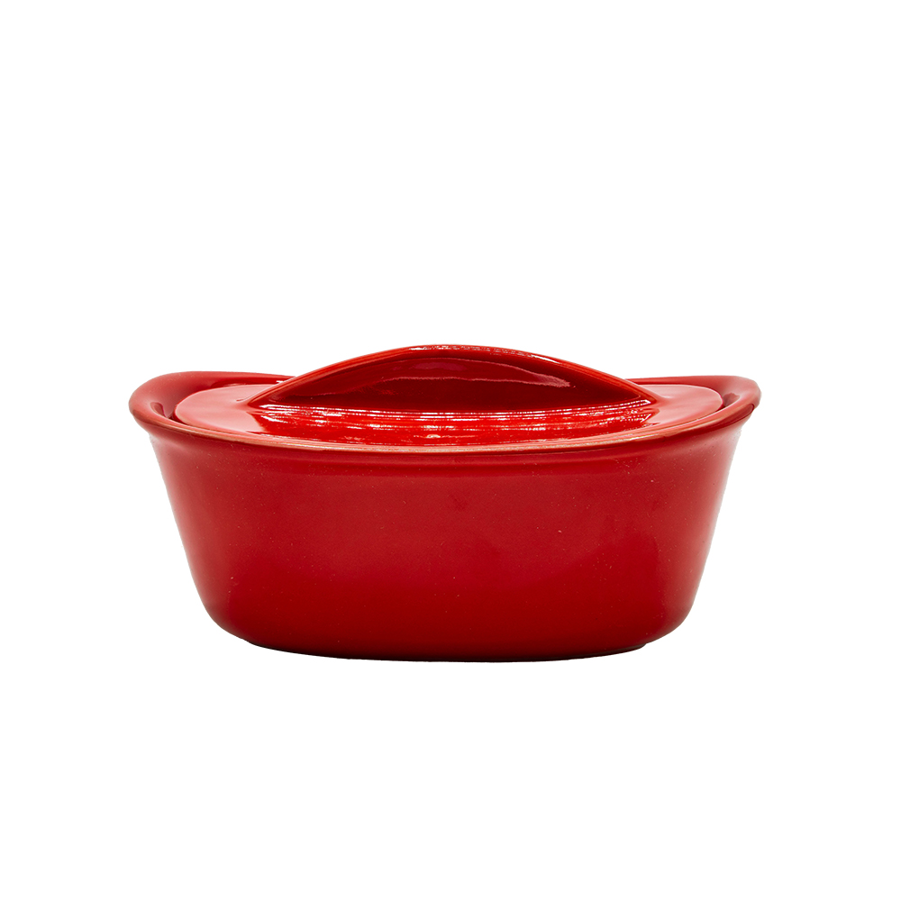 PYREX SUPREME TERRINE 20*13CM ROUGE