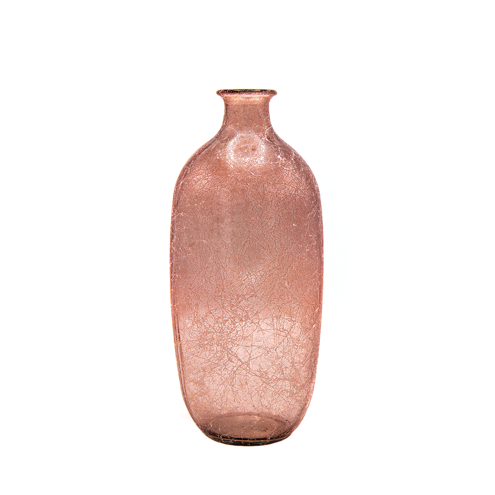 SILK VASE 31CM ROSE