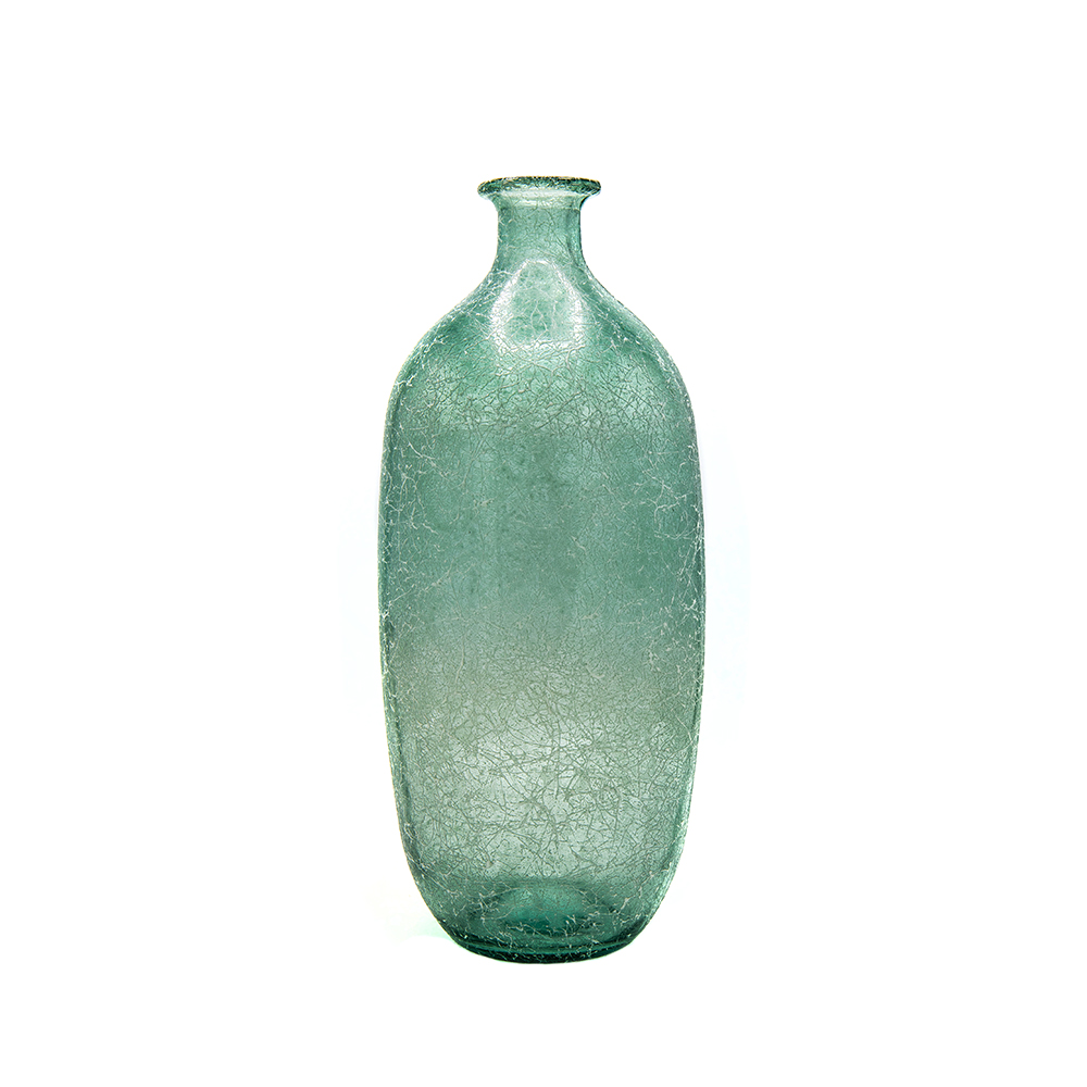 SILK VASE 38CM VERT