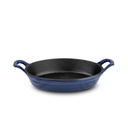 POELE EN FONTE 24CM BLEUE