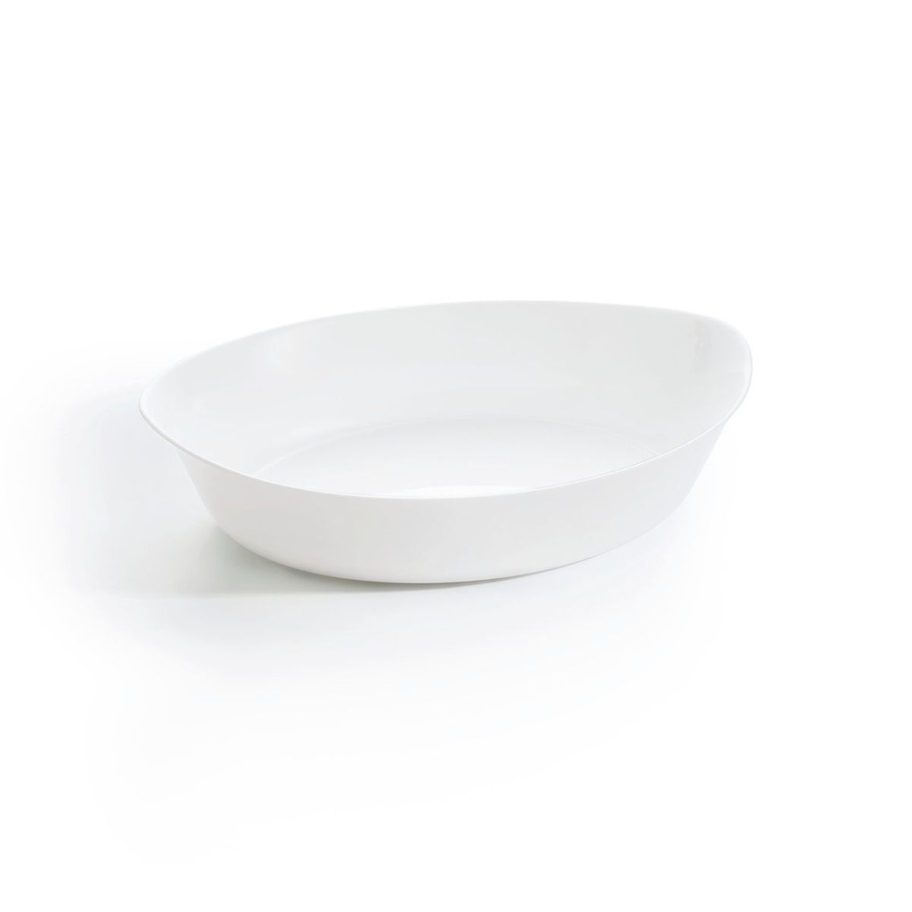 Smart Cuisine Plat Ovale 38*23 Cm Blanc