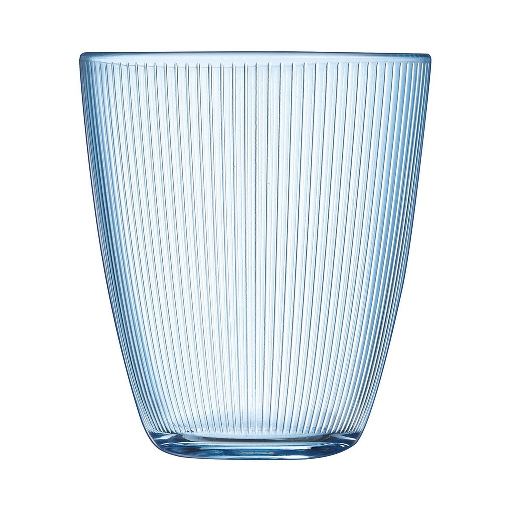 Verre Concepto Stripy Bleu Forme Haute 31Cl