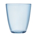 Verre Concepto Stripy Bleu Forme Haute 31Cl