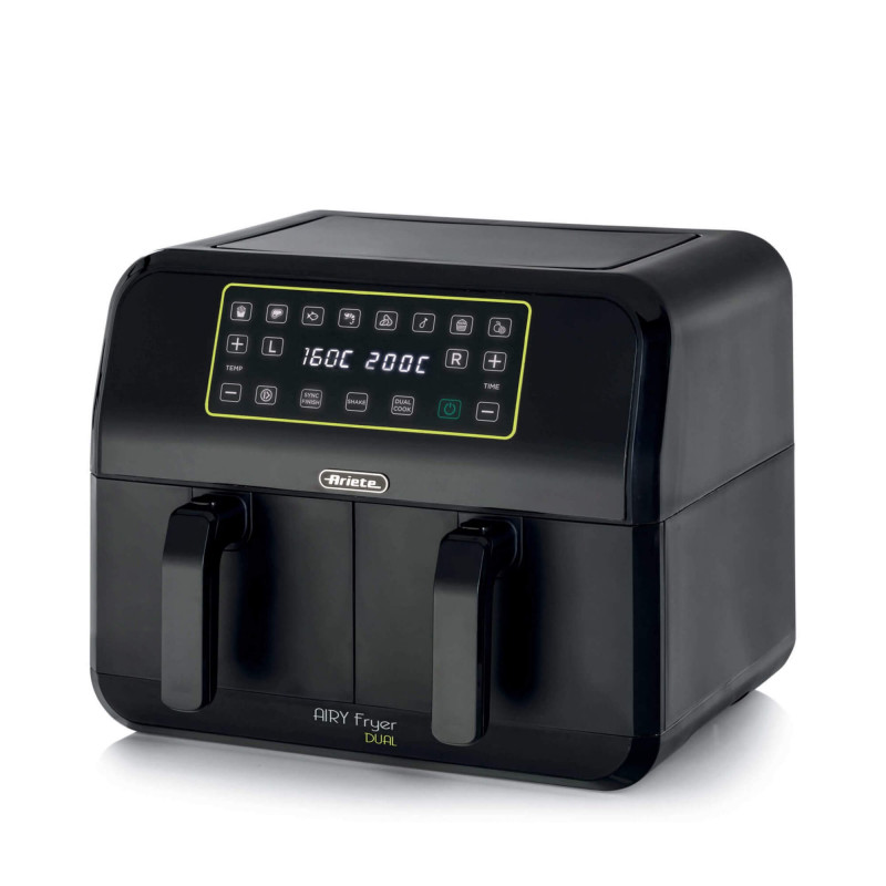 Air fryer Double Panier Digital LED Noir 
