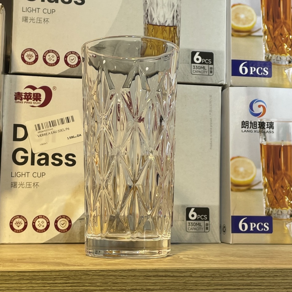 VERRE A EAU 33CL P6 
