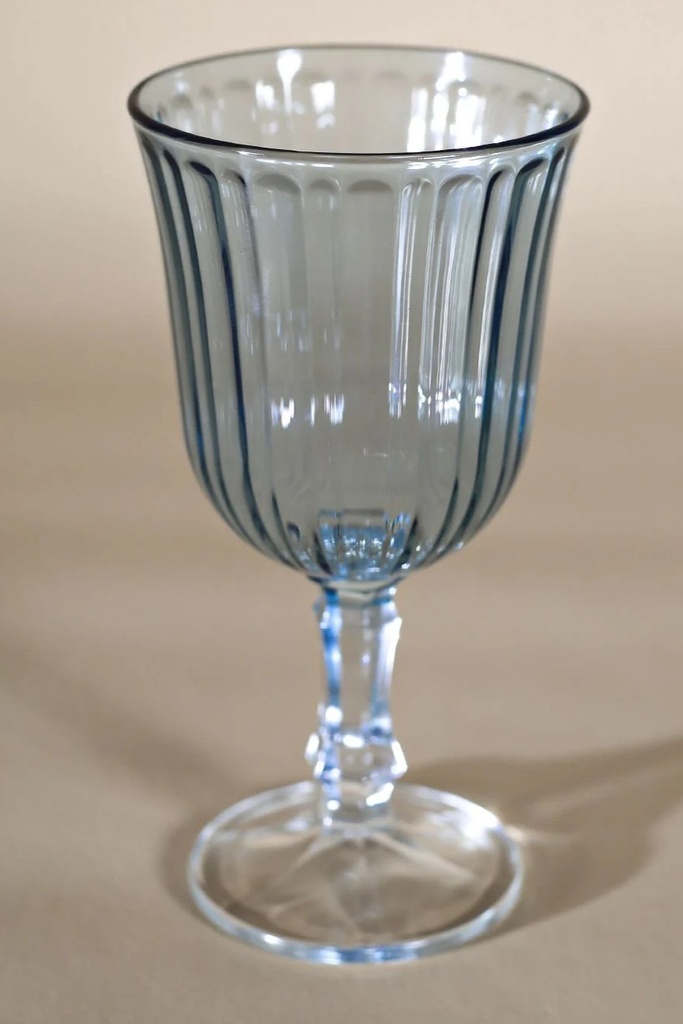 verre a pied 24 cl splendid bleu