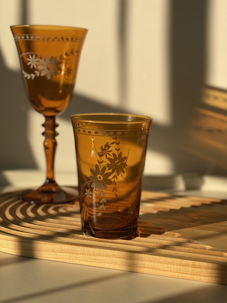 Verre A Eau Nazenin Amber 29 Cl