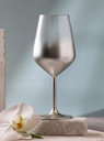 verre a pied 49 cl glow silver