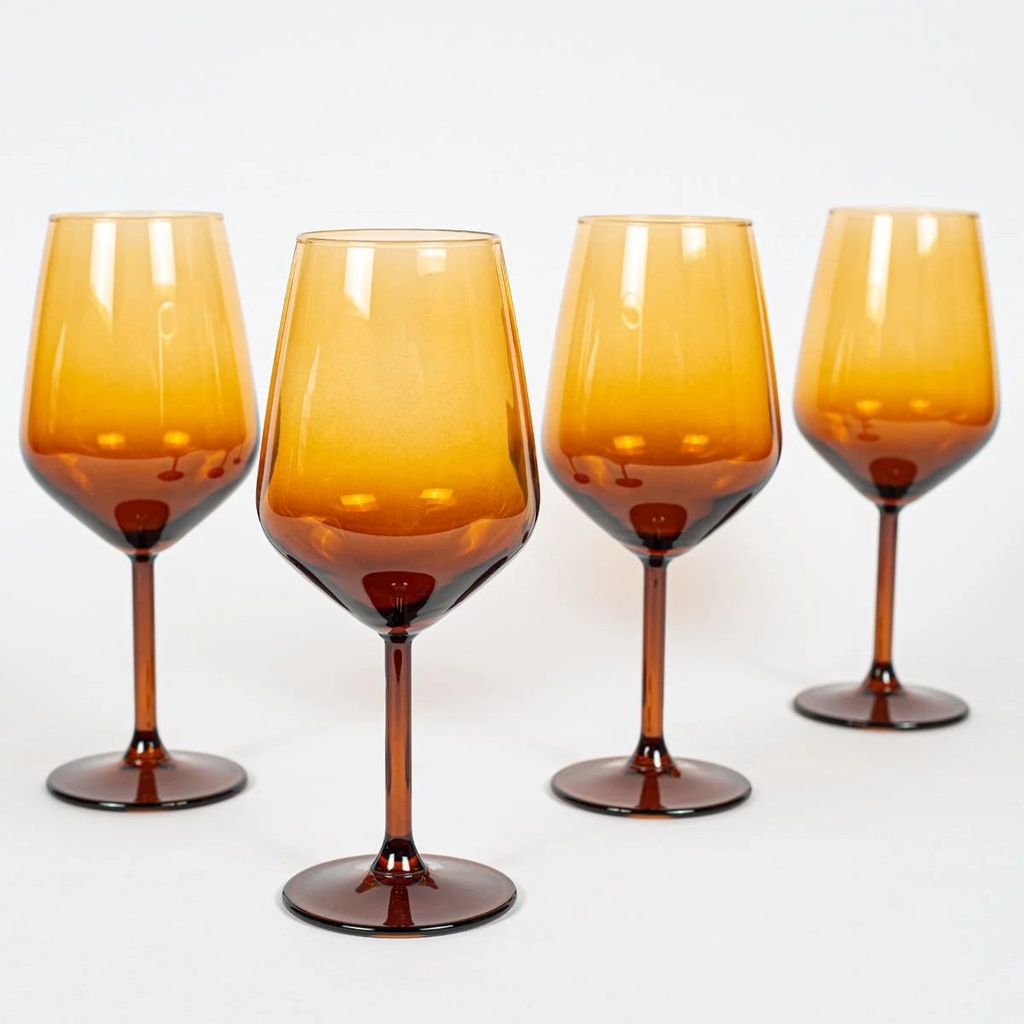 Verre A Pied New Locnic Amber 49 Cl