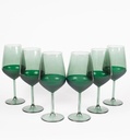 Verre A Pied Matte Vert 49 Cl