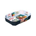 Pyrex Plat A Four Gris 