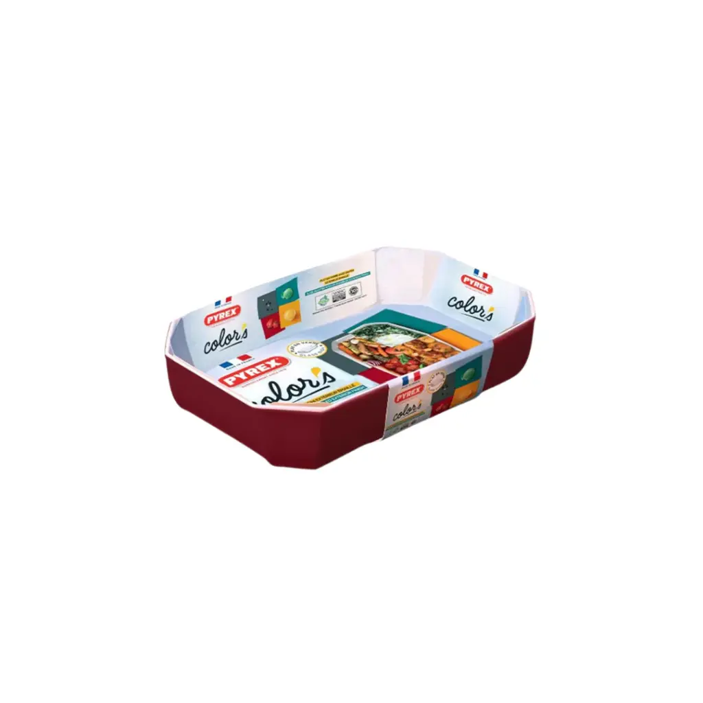 Pyrex borro 33x22 red /5 / 295B005