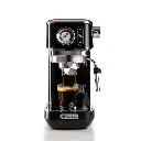 machine espresso moderna noire 1300w 15bar