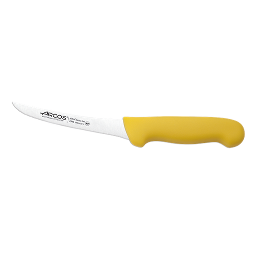 [291300] 2900 Couteau A Desosser Courbe Jaune 140Mm