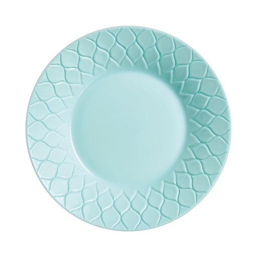 [P8252] Amario Turquoise Assiette Dessert 22cm